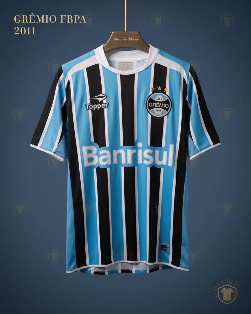 Camiseta local 2011 de Grêmio (recreación)