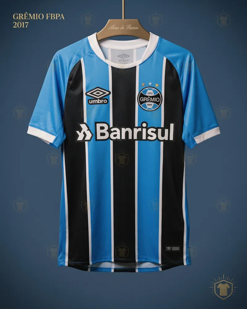 Camiseta local 2017 de Grêmio (recreación)
