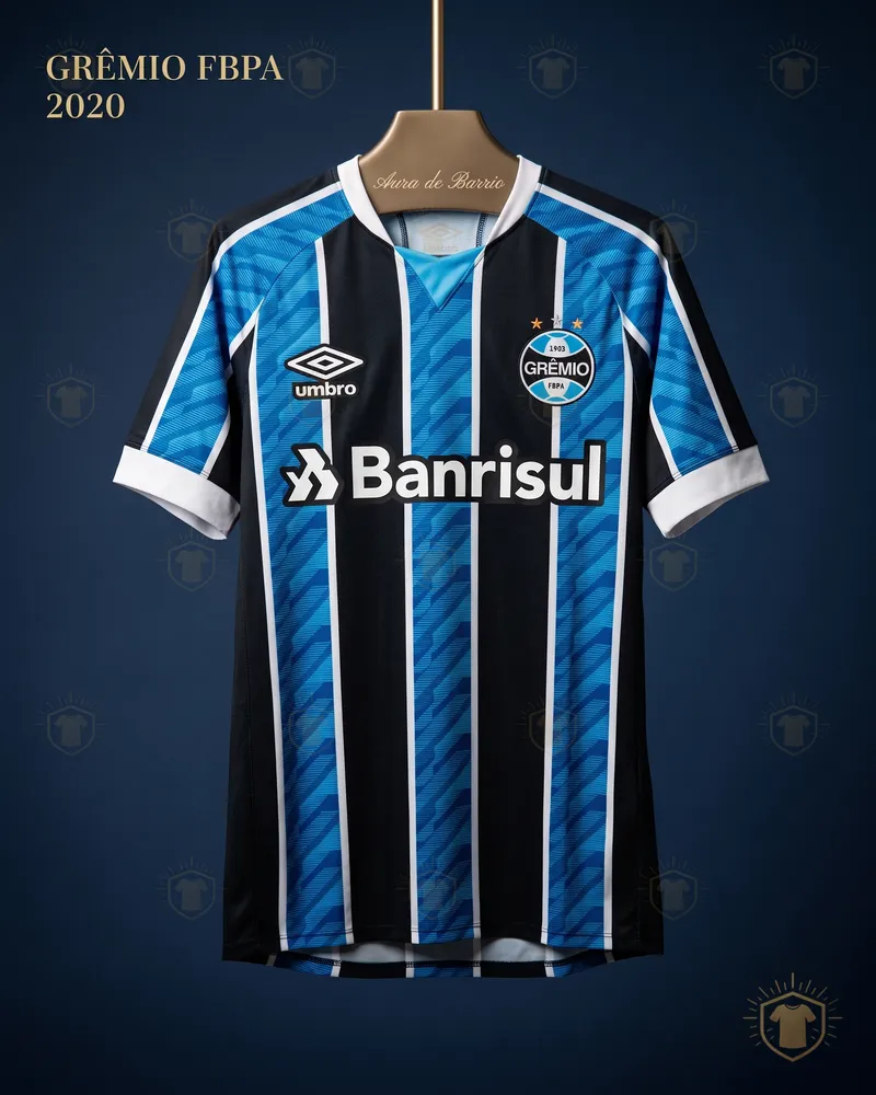 Camiseta local 2020 de Grêmio (recreación)