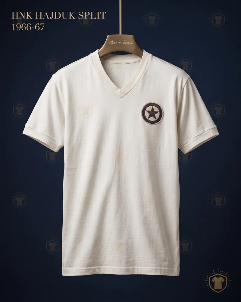 Camiseta local 1966–67 de HNK Hajduk Split (recreación)