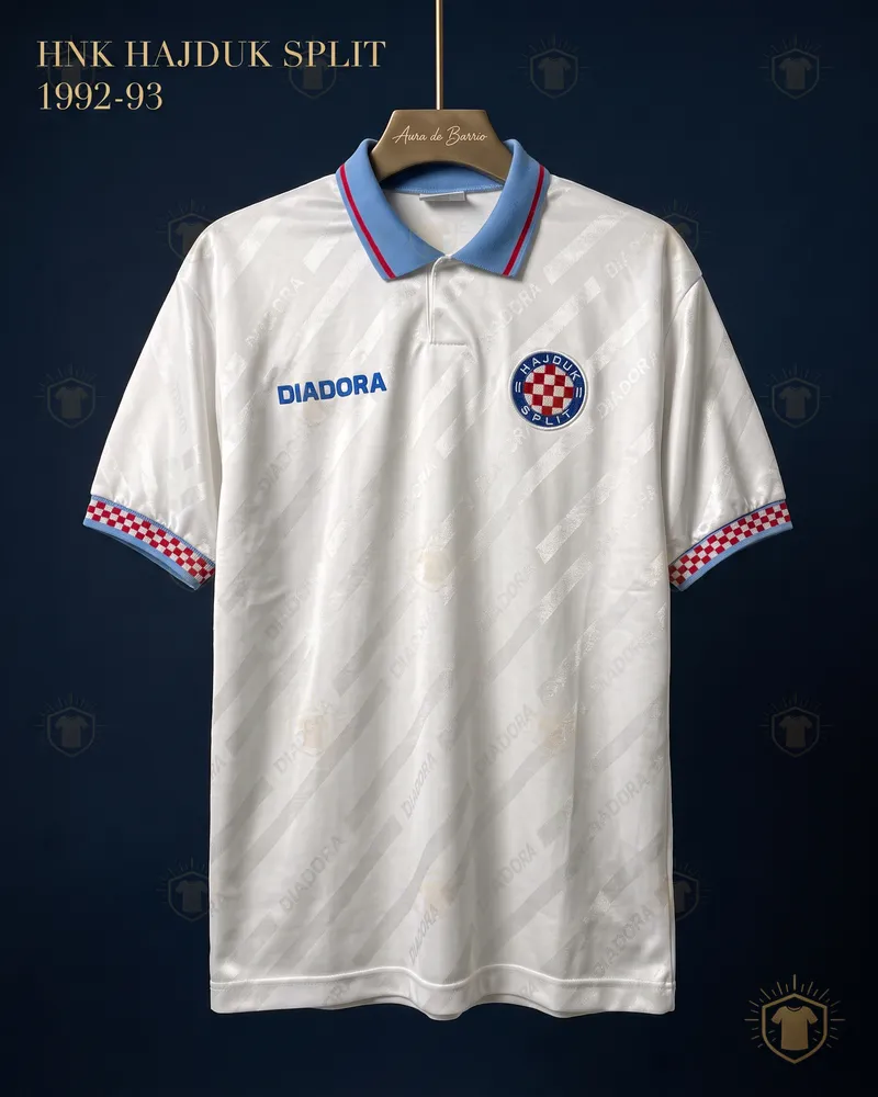 Camiseta local 1992–93 de HNK Hajduk Split (recreación)