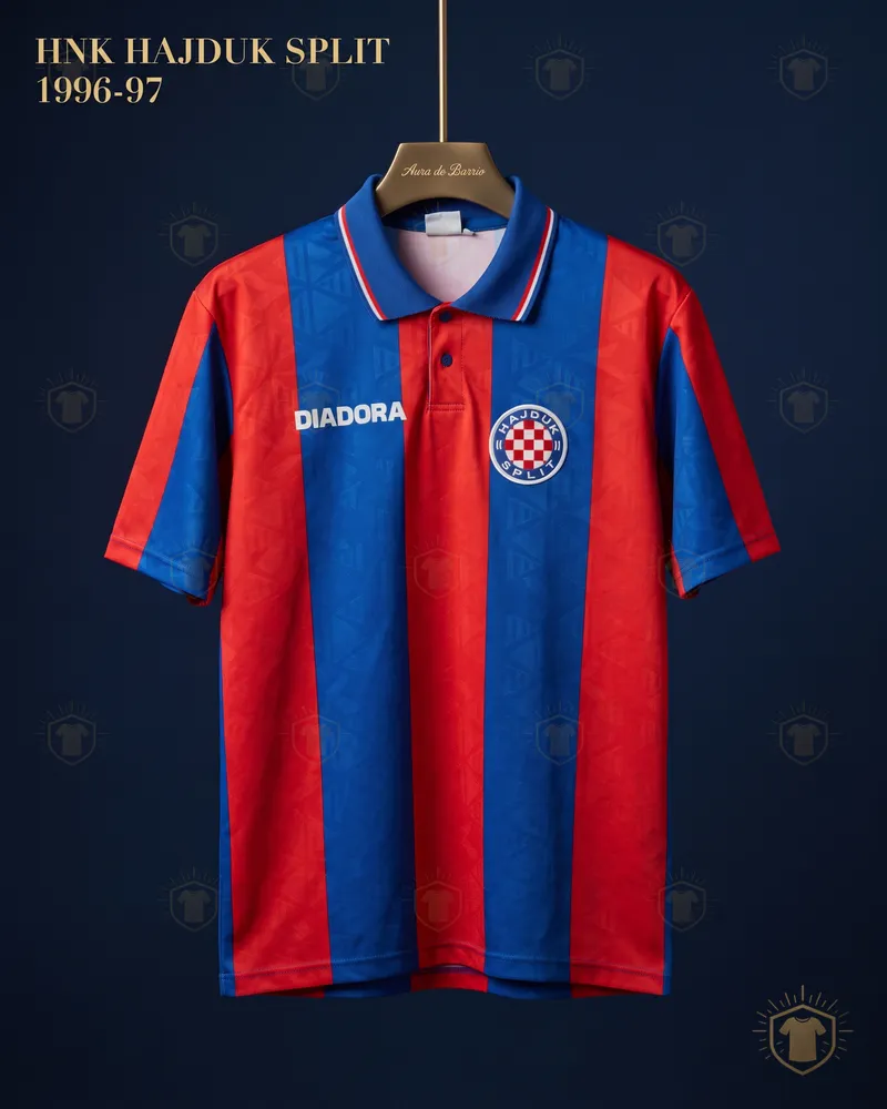 Camiseta visitante 1996–97 de HNK Hajduk Split (recreación)