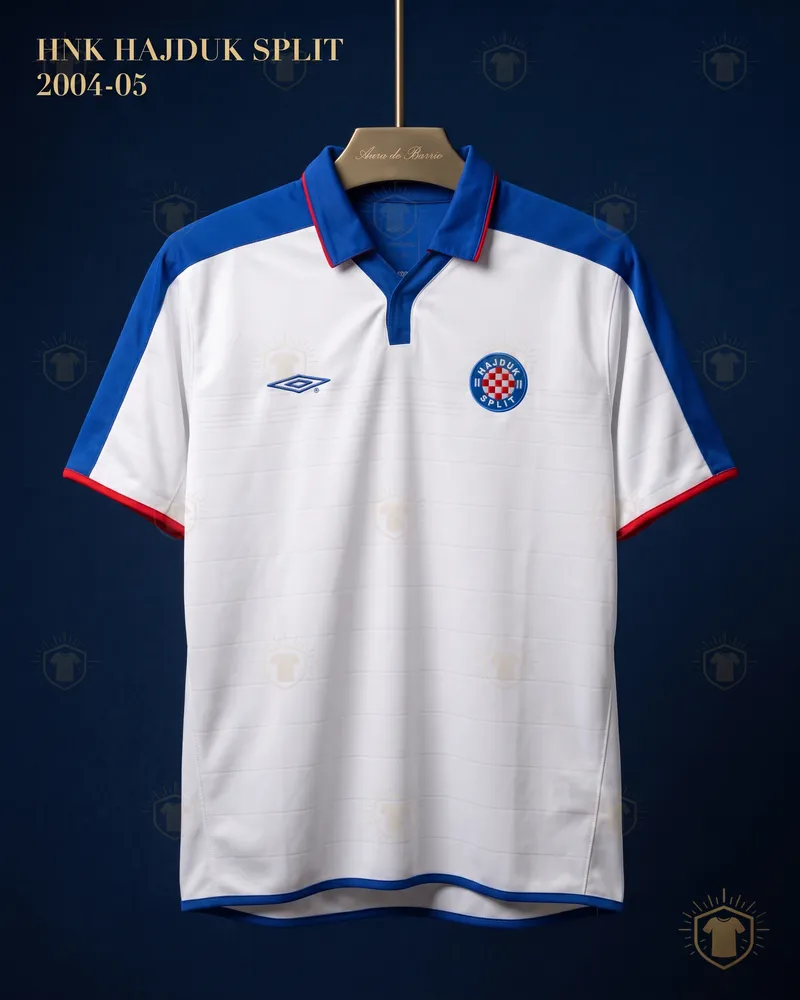 Camiseta local 2004–05 de HNK Hajduk Split (recreación)