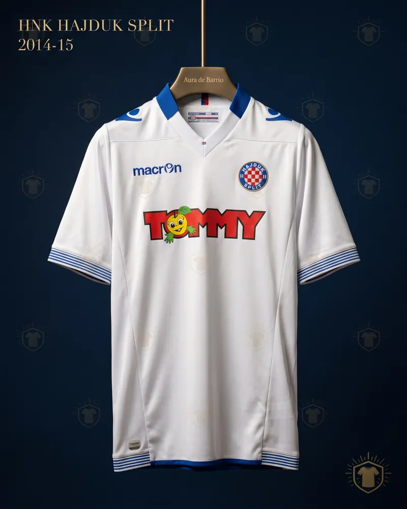 Camiseta local 2014–15 de HNK Hajduk Split (recreación)
