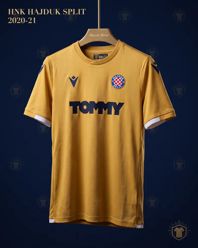 Camiseta tercera 2020–21 de HNK Hajduk Split (recreación)