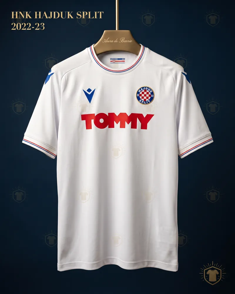 Camiseta local 2022–23 de HNK Hajduk Split (recreación)
