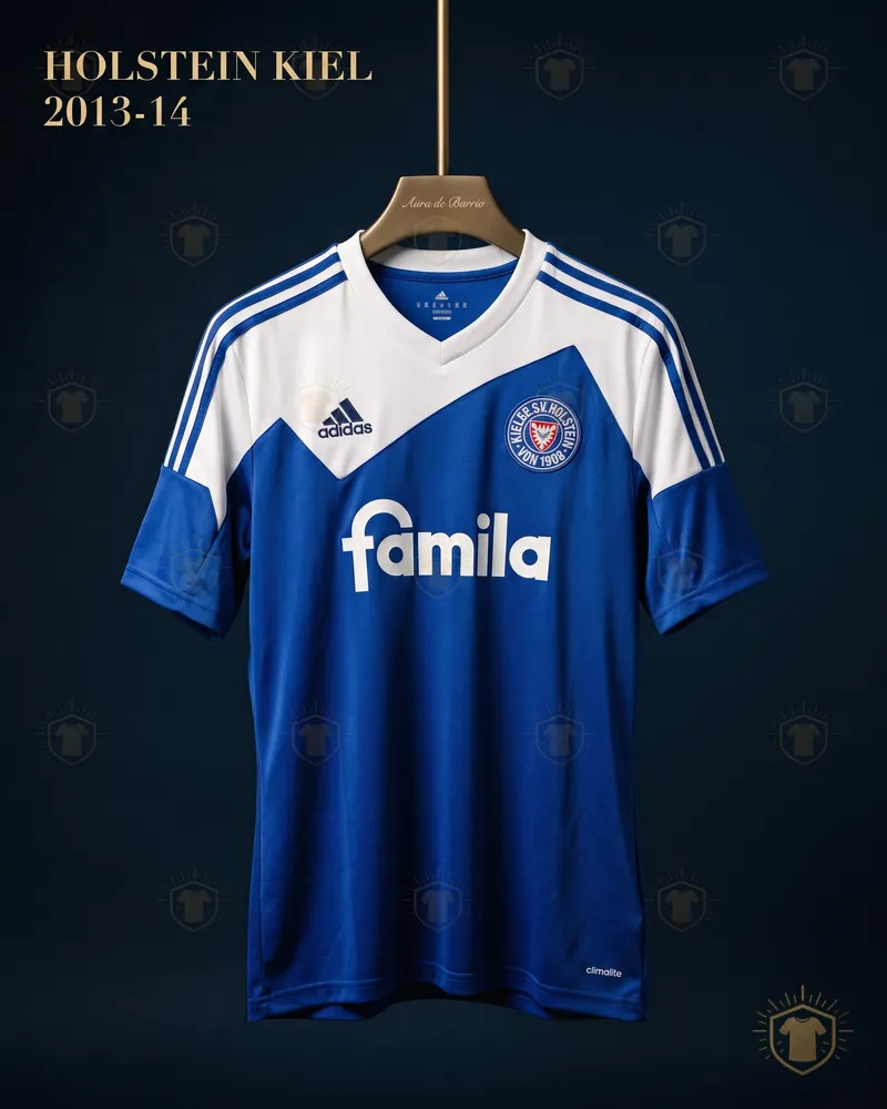 Camiseta local 2013–14 de Holstein Kiel (recreación)