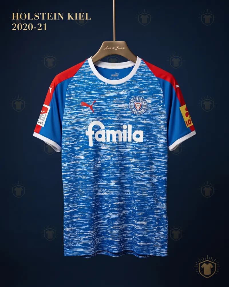 Camiseta local 2020–21 de Holstein Kiel (recreación)