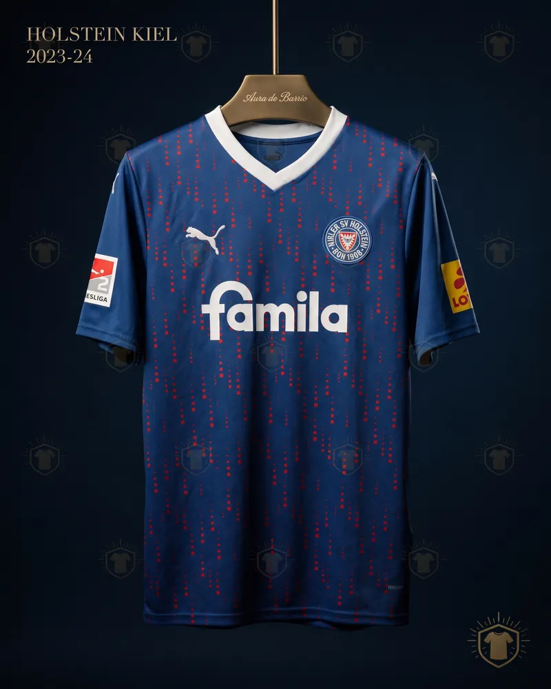 Camiseta local 2023–24 de Holstein Kiel (recreación)