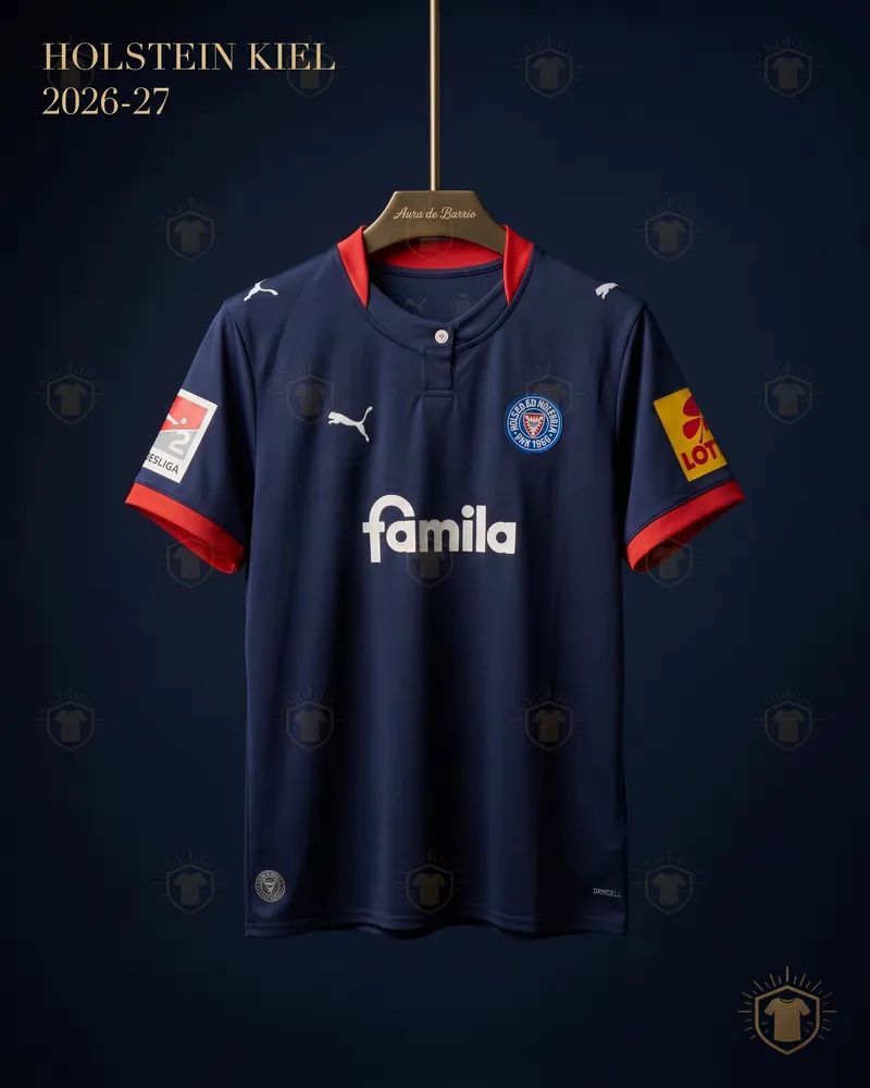 Camiseta local 2026–27 de Holstein Kiel (recreación)