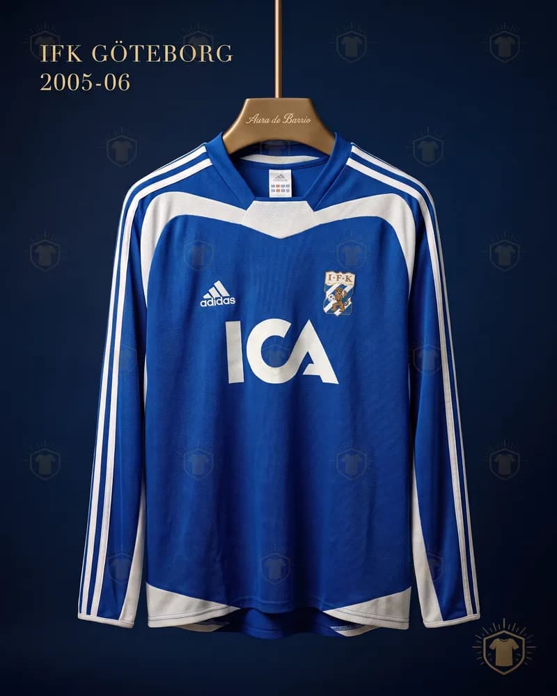 Camisa titular 2005–06 de IFK Göteborg (recriação)