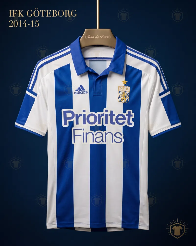 Camisa titular 2014–15 de IFK Göteborg (recriação)