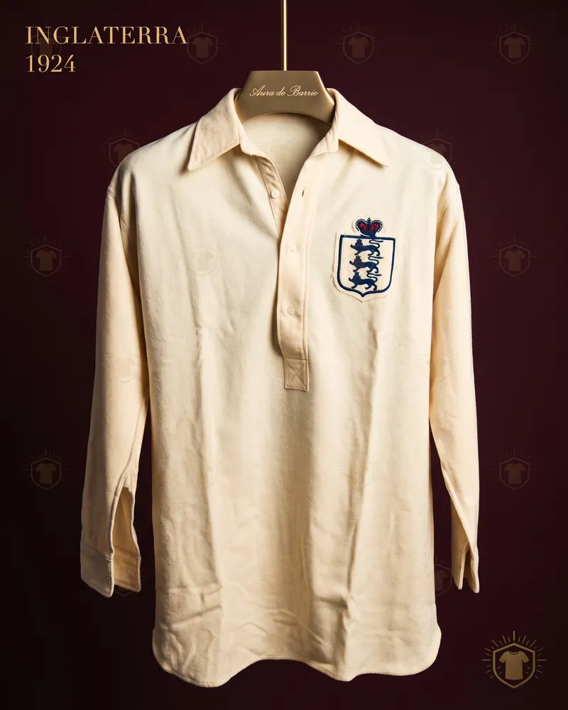 Camiseta local 1924 de Inglaterra (recreación)
