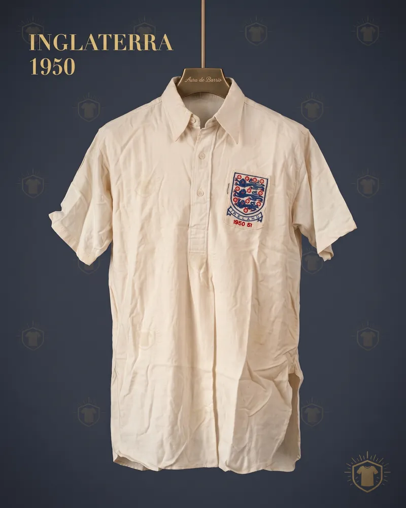 Camiseta local 1954 de Inglaterra (recreación)