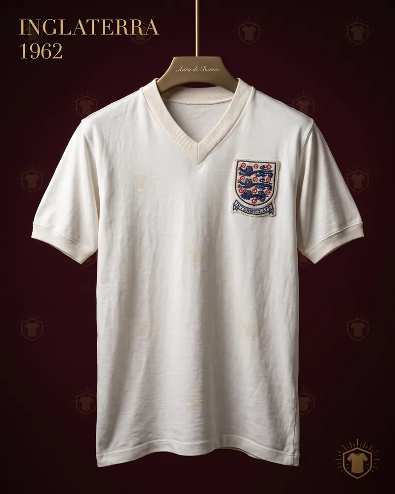 Camiseta local 1962 de Inglaterra (recreación)