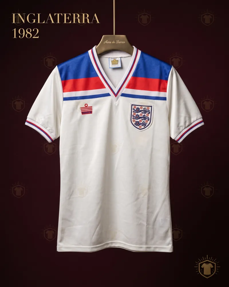 Camiseta local 1982 de Inglaterra (recreación)