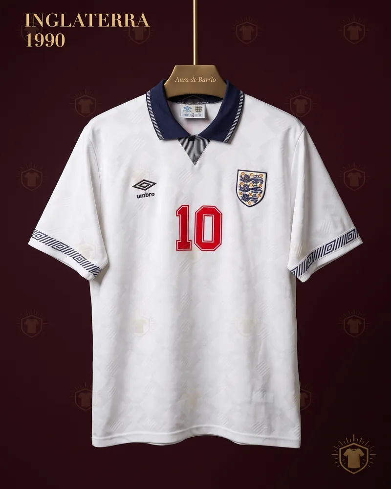 Camiseta local 1990 de Inglaterra (recreación)