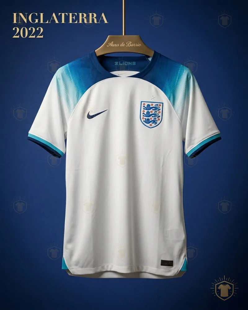 Camiseta local 2022 de Inglaterra (recreación)