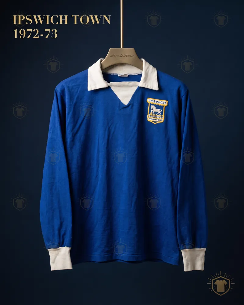 Camiseta local 1972–73 de Ipswich Town (recreación)