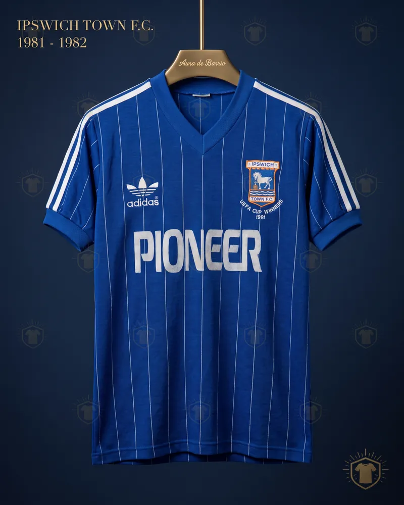 Camiseta local 1983–84 de Ipswich Town (recreación)