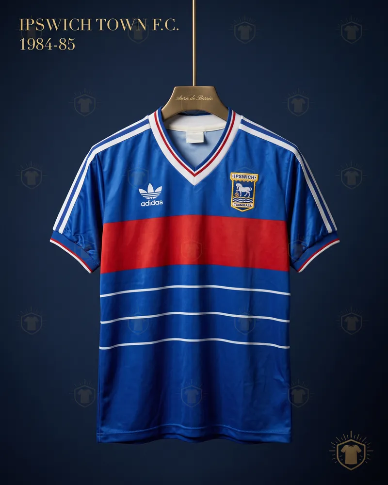 Camiseta local 1984–85 de Ipswich Town (recreación)