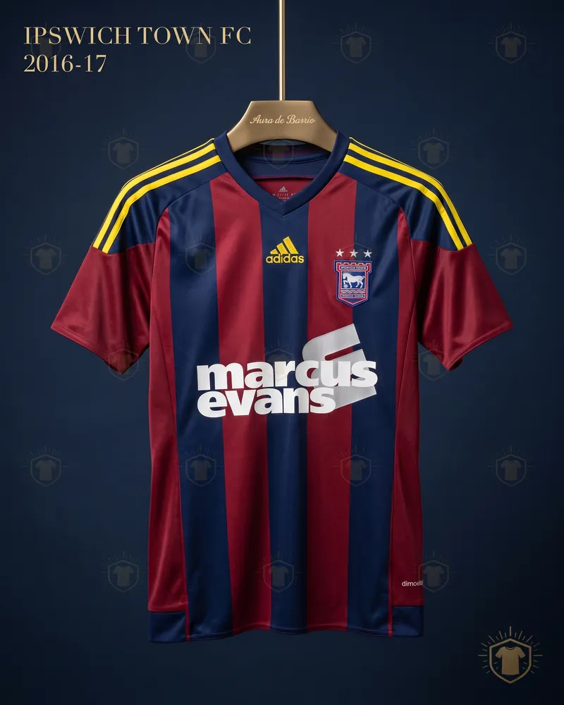 Camiseta tercera 2016–17 de Ipswich Town (recreación)