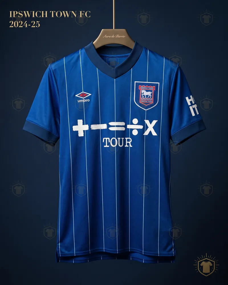 Camiseta local 2024–25 de Ipswich Town (recreación)