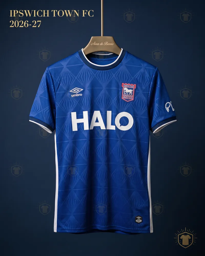 Camiseta local 2026–27 de Ipswich Town (recreación)