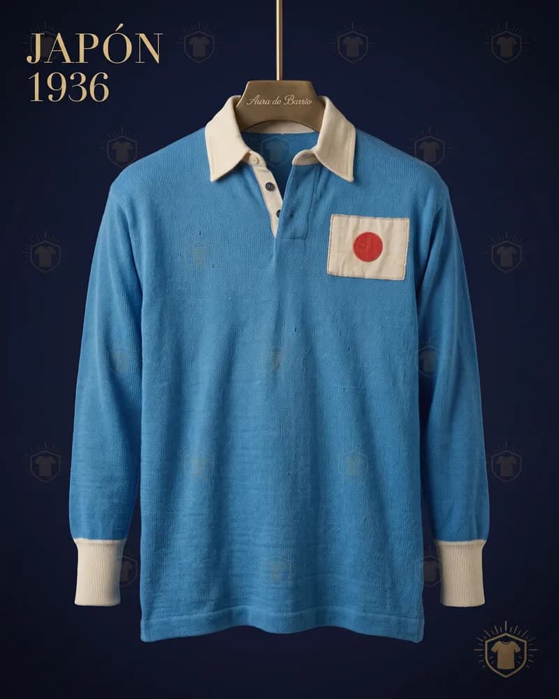 Camiseta local 1936 de Japón (recreación)