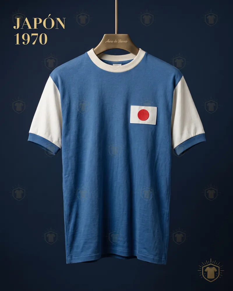 Camiseta local 1970 de Japón (recreación)
