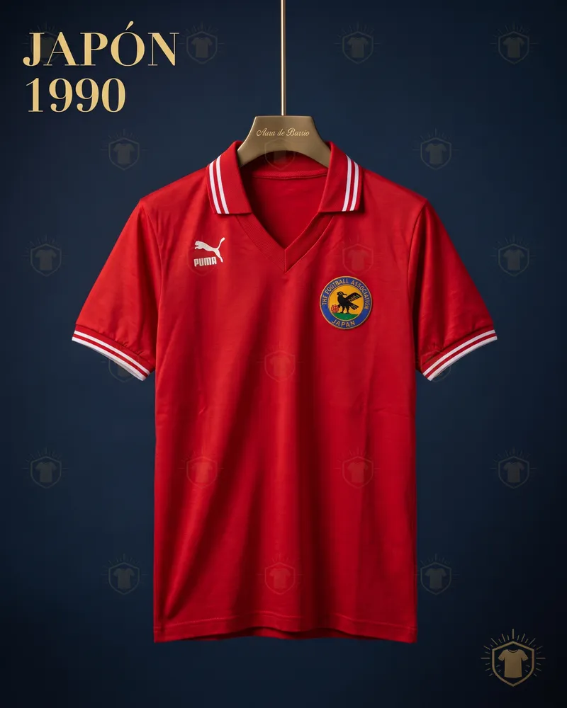 Camiseta local 1990 de Japón (recreación)