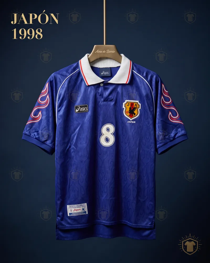 Camiseta local 1998 de Japón (recreación)