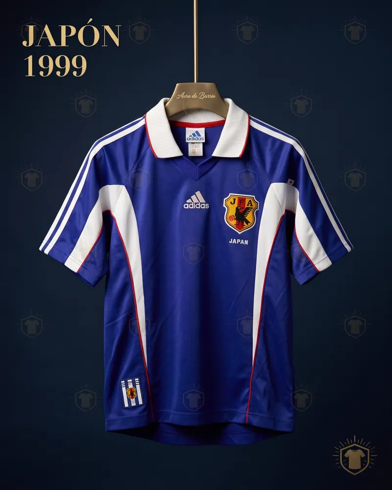 Camiseta local 1999 de Japón (recreación)