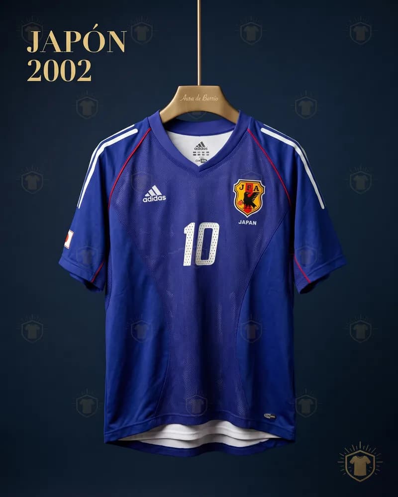 Camiseta local 2002 de Japón (recreación)