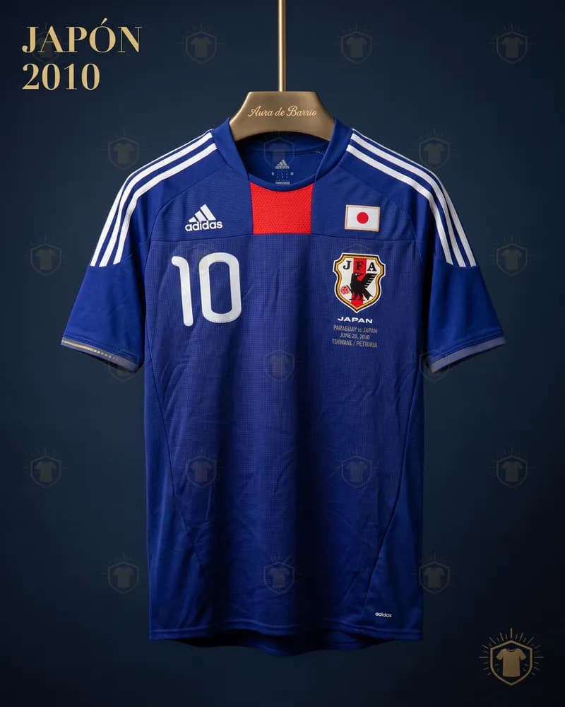 Camiseta local 2010 de Japón (recreación)
