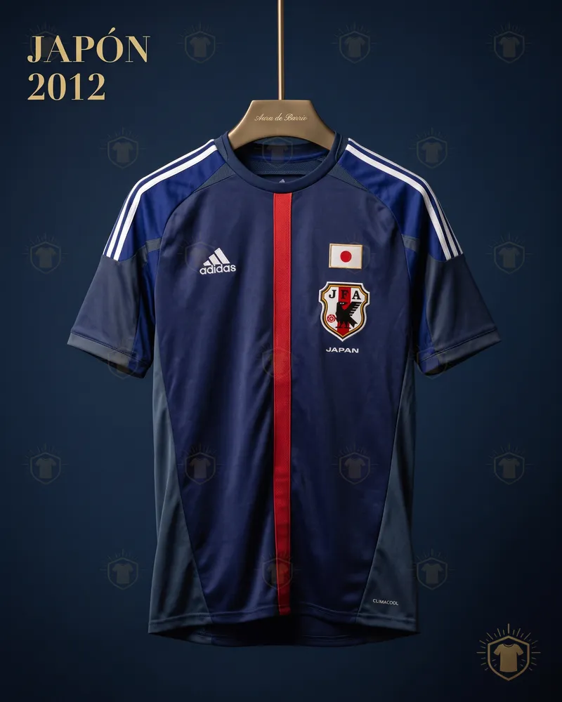 Camiseta local 2012 de Japón (recreación)