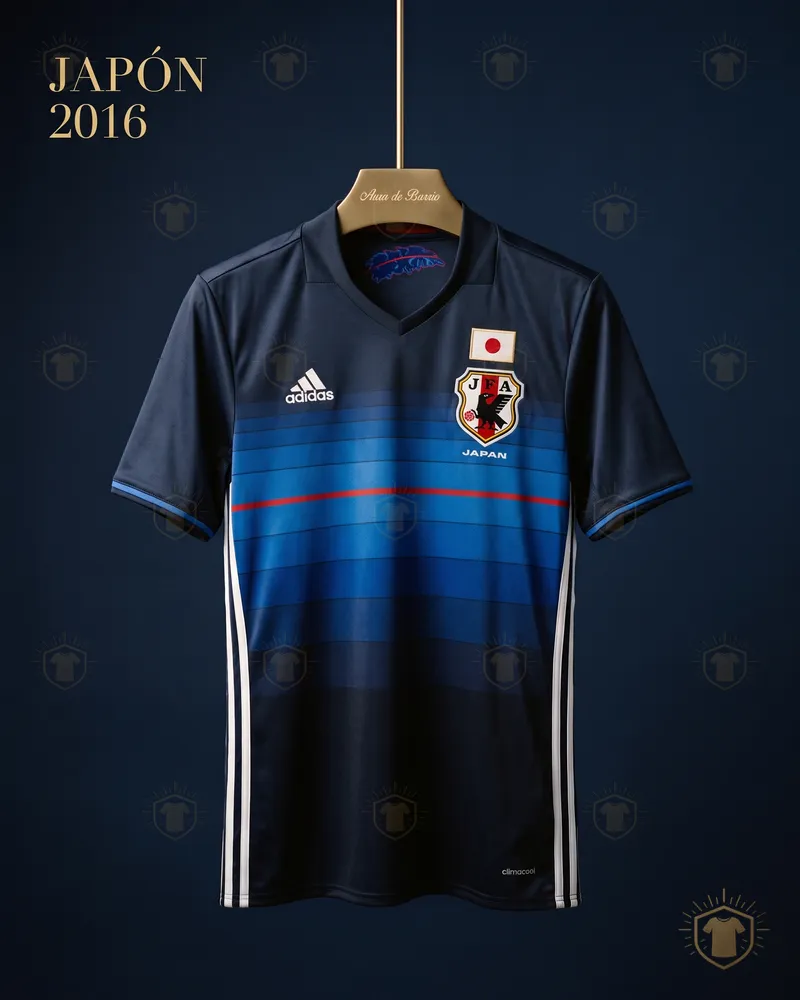 Camiseta local 2016 de Japón (recreación)