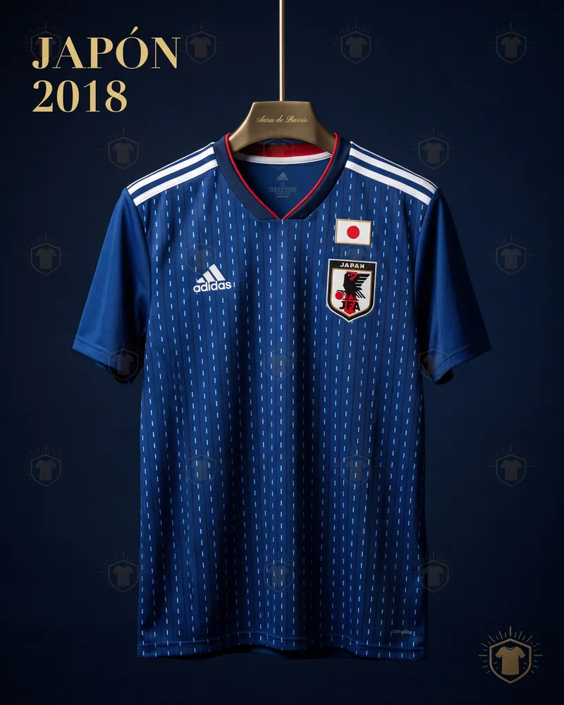 Camiseta local 2018 de Japón (recreación)