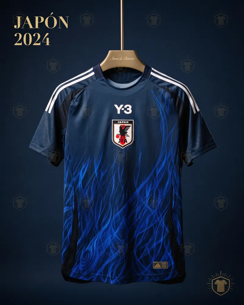 Camiseta local 2024 de Japón (recreación)