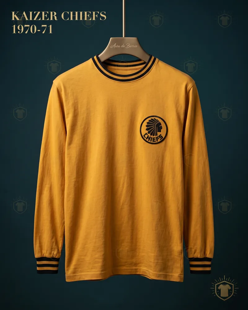 Camiseta local 1970–71 de Kaizer Chiefs (recreación)