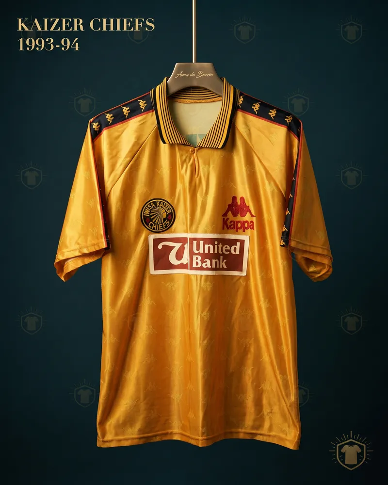 Camiseta local 1993–94 de Kaizer Chiefs (recreación)