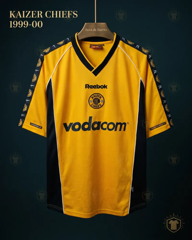 Camiseta local 1999–00 de Kaizer Chiefs (recreación)