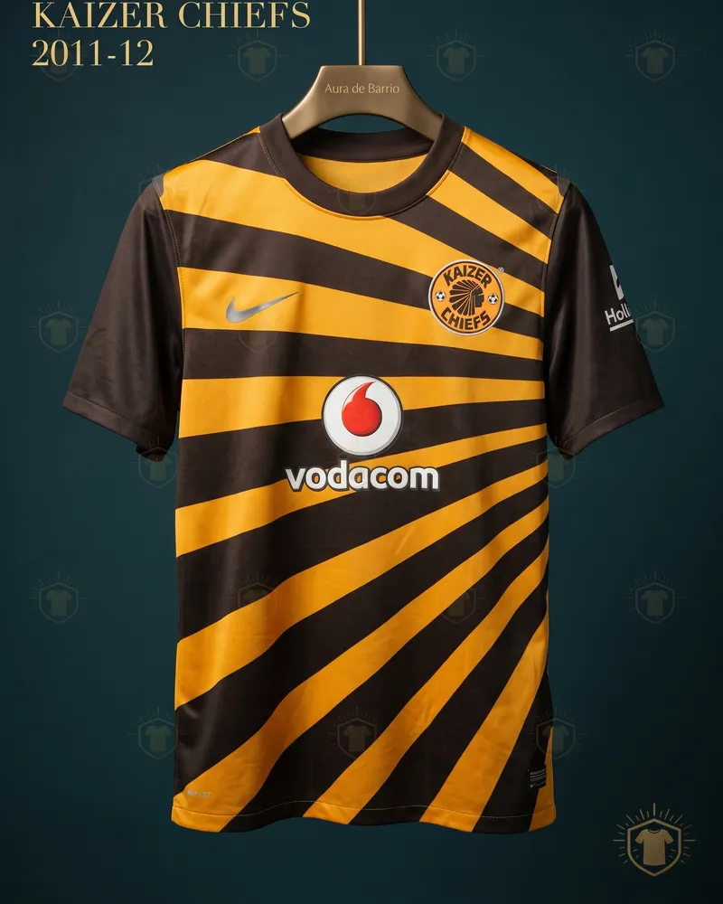 Camiseta local 2011–12 de Kaizer Chiefs (recreación)