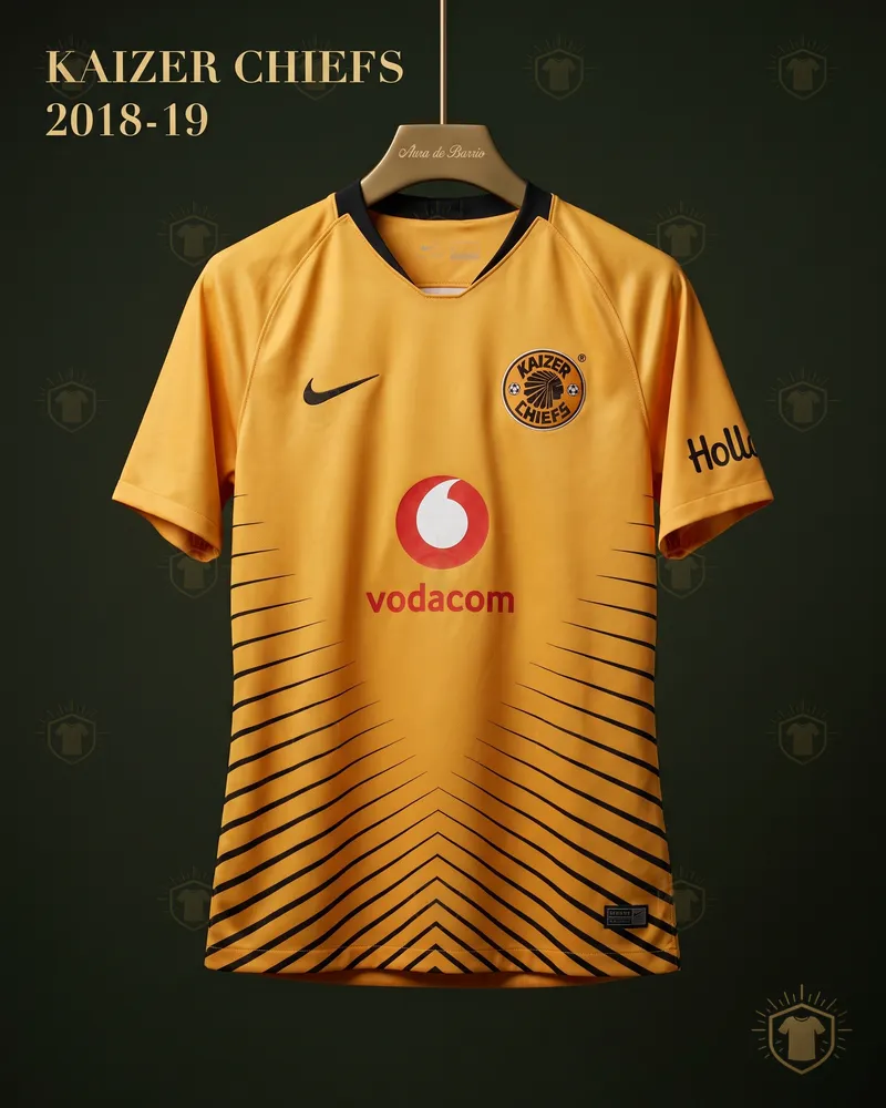 Camiseta local 2018–19 de Kaizer Chiefs (recreación)