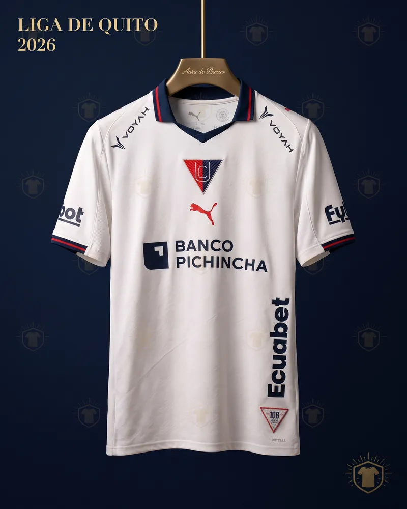 Trikot Jubiläum 2026 von Liga Deportiva Universitaria de Quito (Nachbildung)
