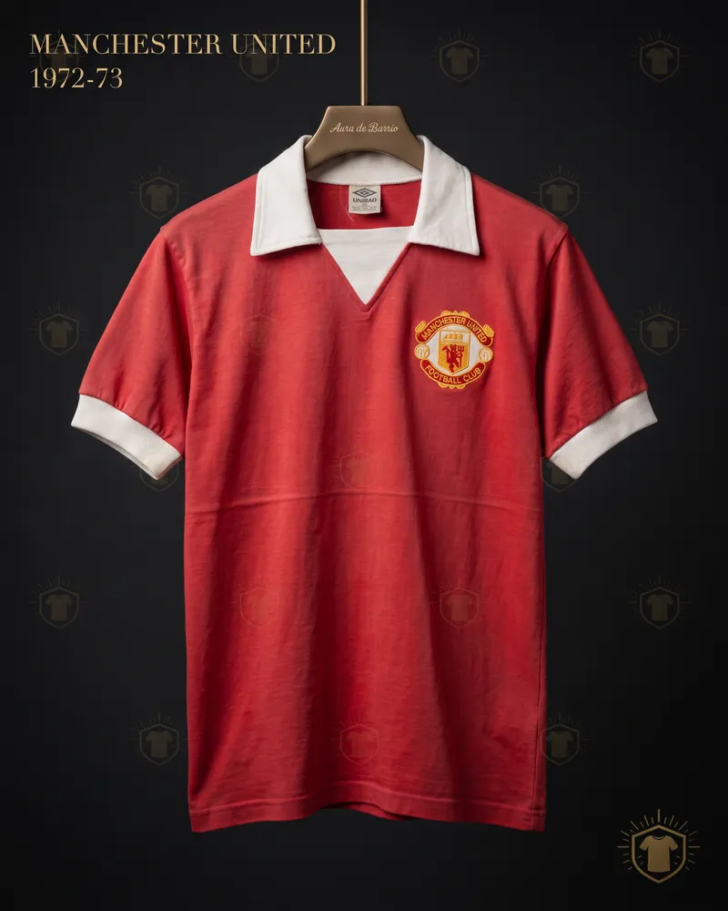 Camiseta local 1972–73 de Manchester United (recreación)