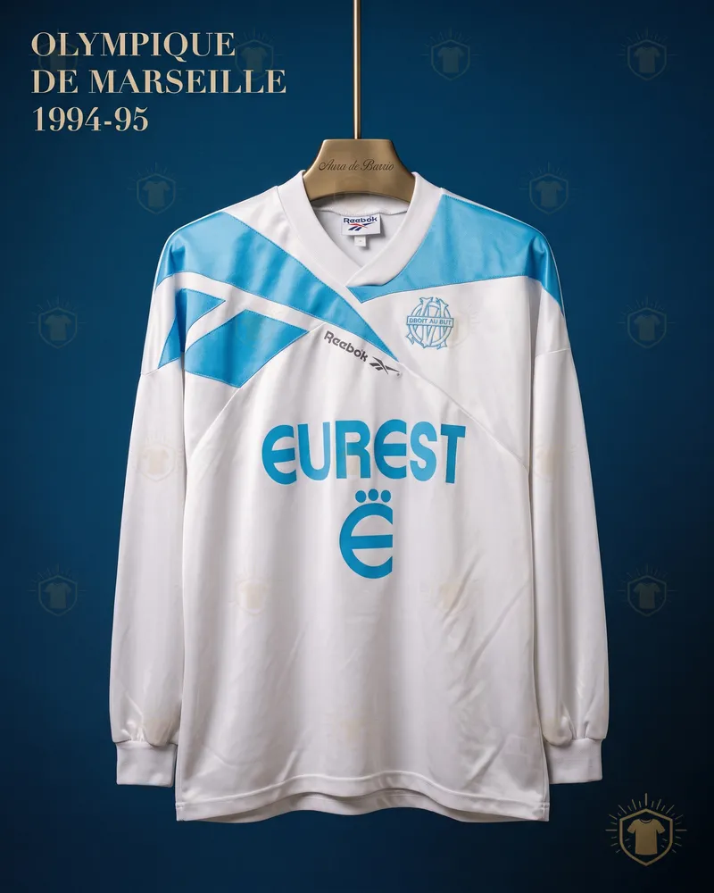 Camiseta local 1994–95 de O. de Marsella (recreación)