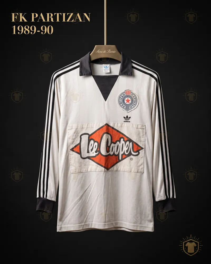 Camiseta visitante 1985 de FK Partizan (recreación)