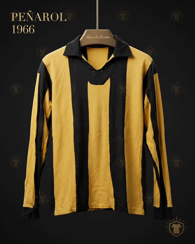 Camiseta local 1966 de Peñarol (recreación)