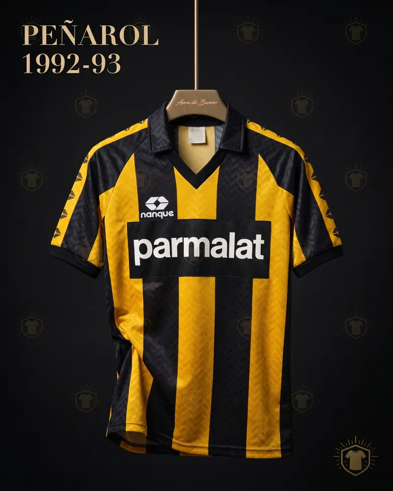 Camiseta local 1992–93 de Peñarol (recreación)